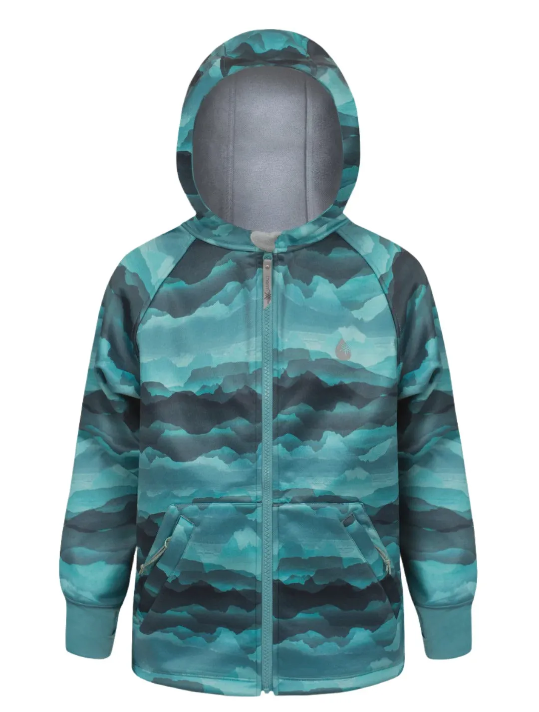 All-Weather Hoodie Colour: Mountain Mist | Therm
