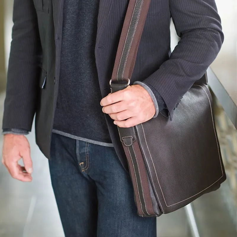 Bomber Jacket Laptop Messenger