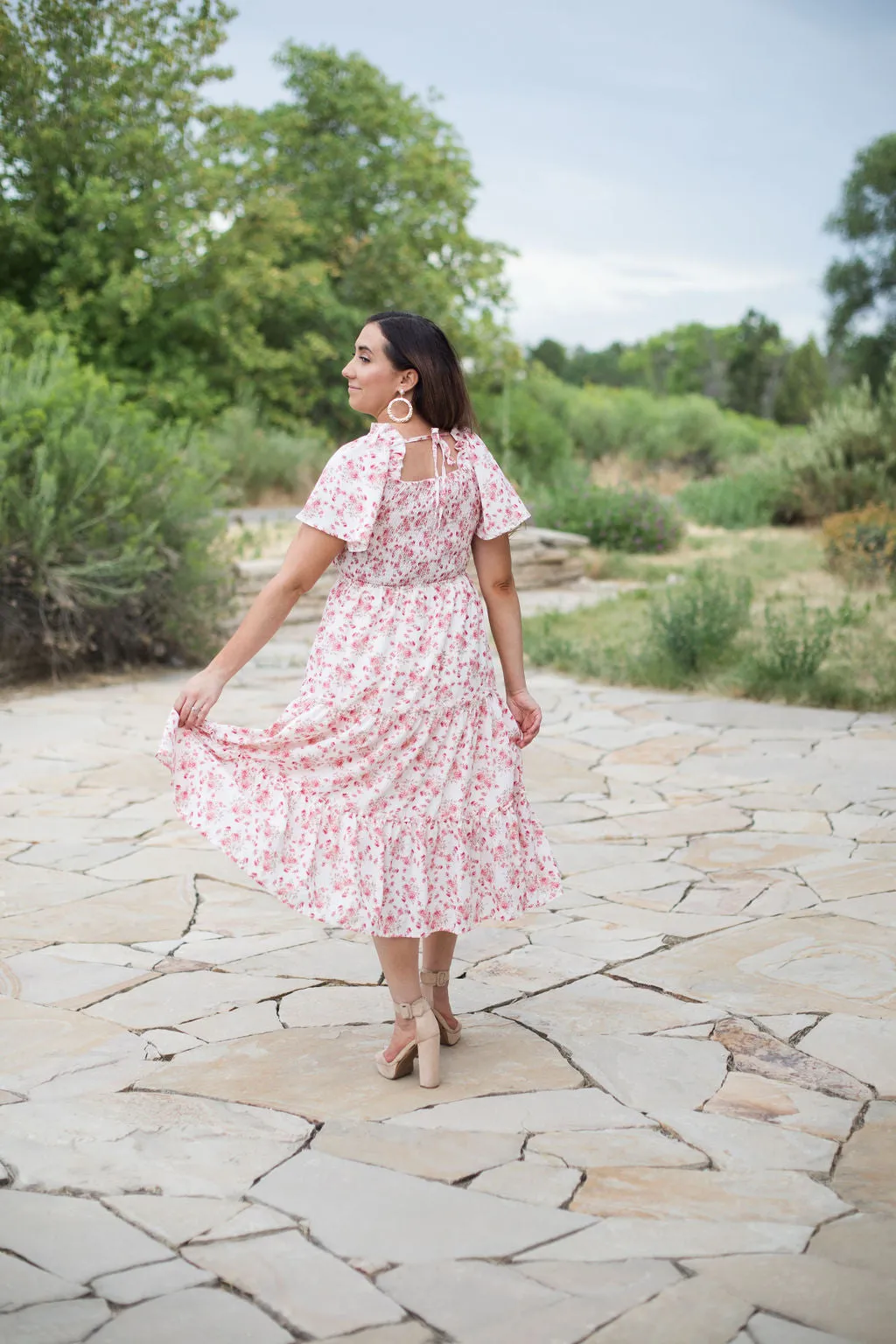 Oana Floral Midi Dress