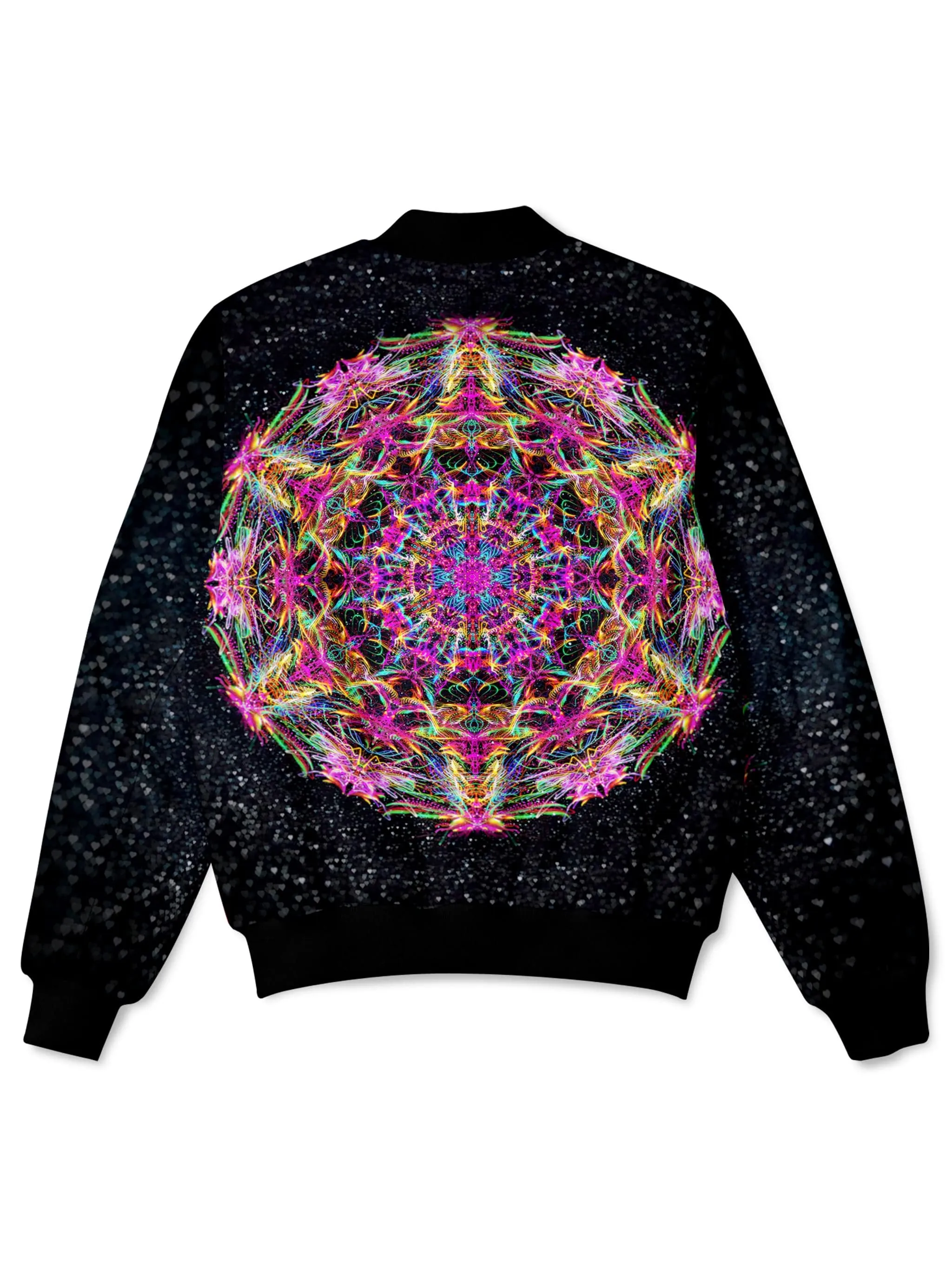Pastel Warp Bomber Jacket