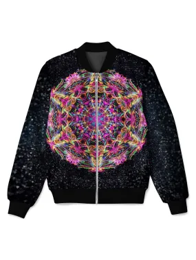Pastel Warp Bomber Jacket
