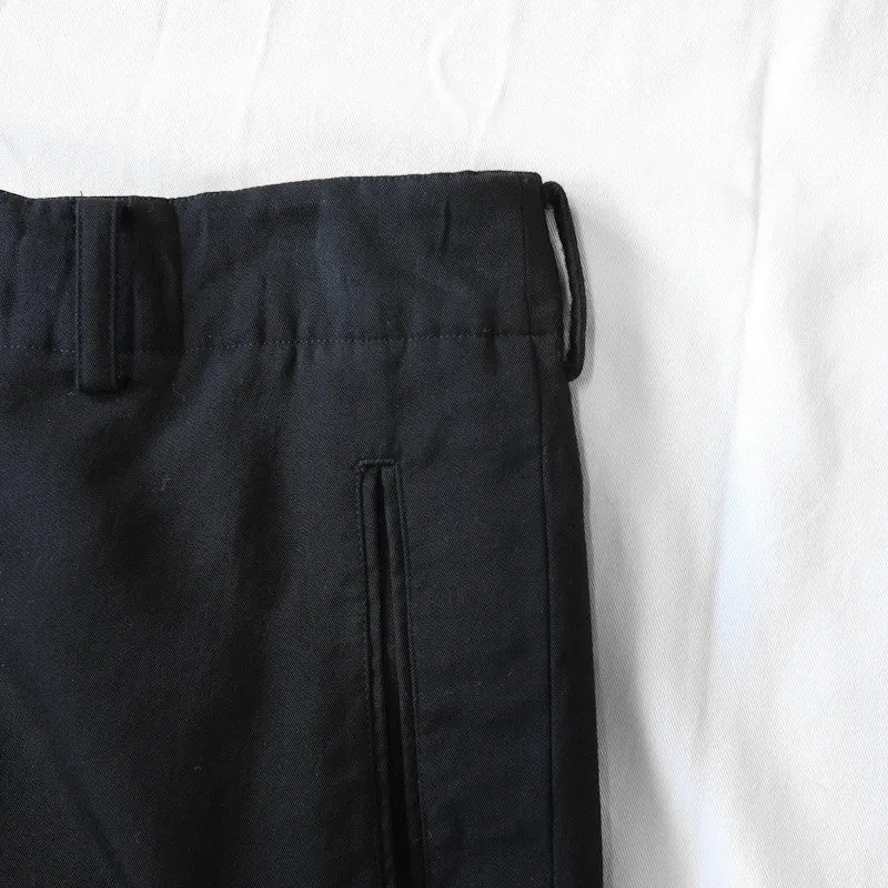 quilted wool trousers