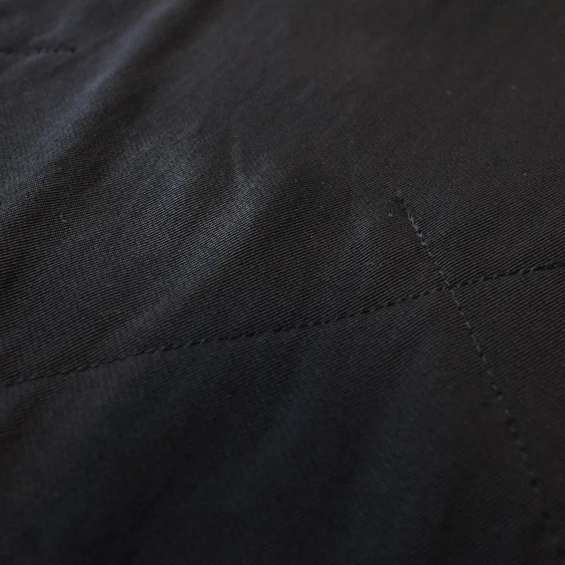 quilted wool trousers