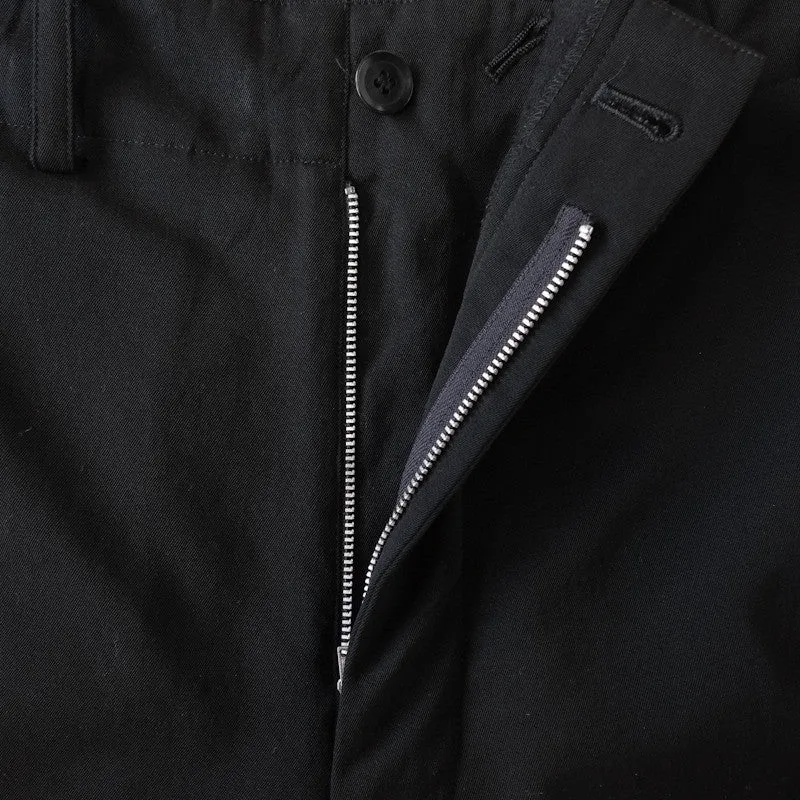 quilted wool trousers