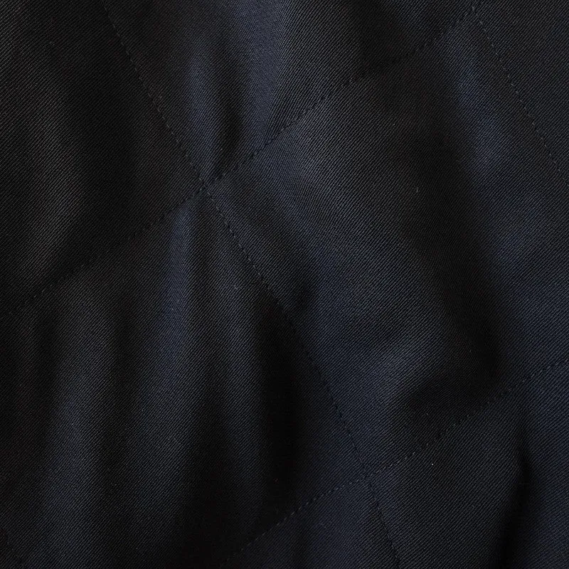 quilted wool trousers