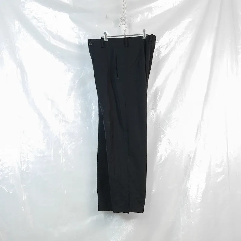quilted wool trousers