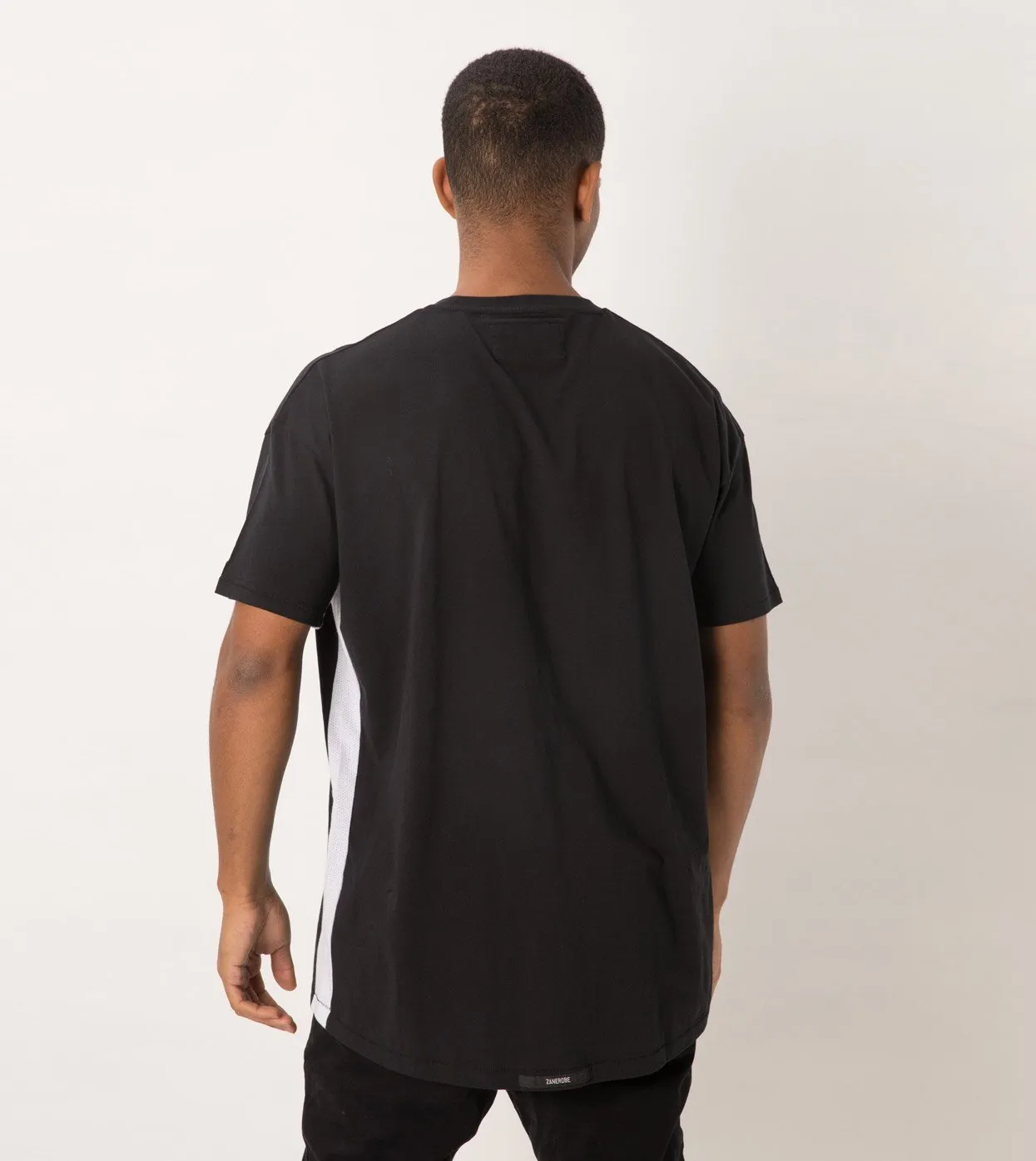 Sideline Rugger Tee Black