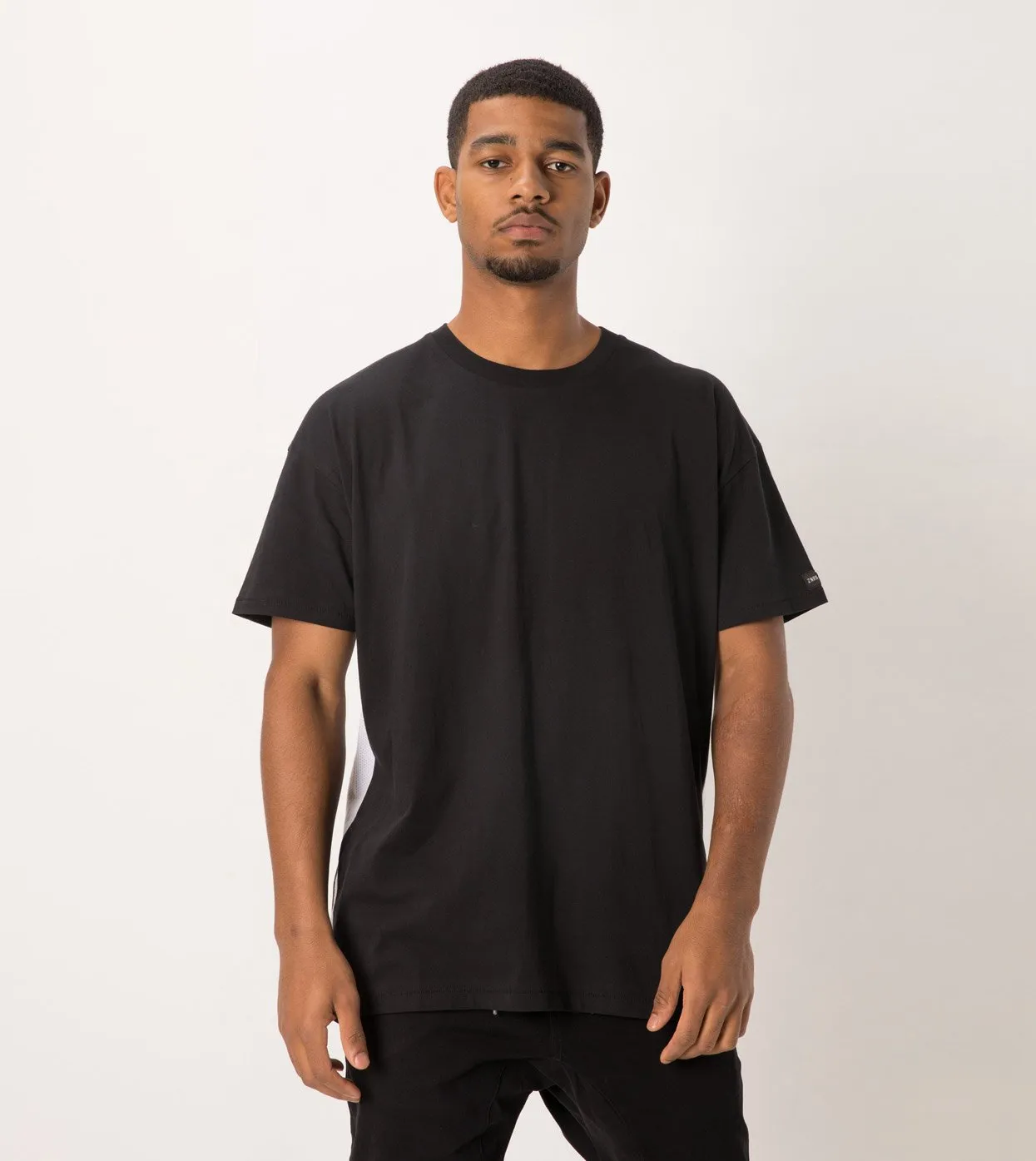 Sideline Rugger Tee Black