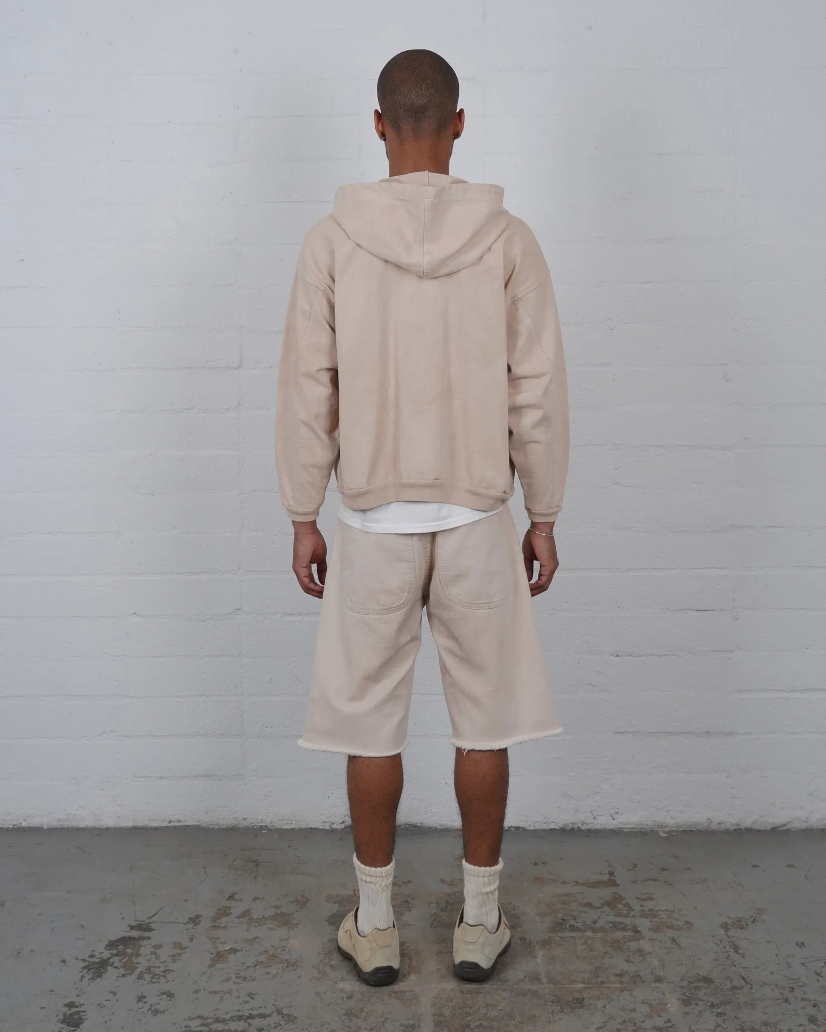 Split Pocket Hoodie - Clay