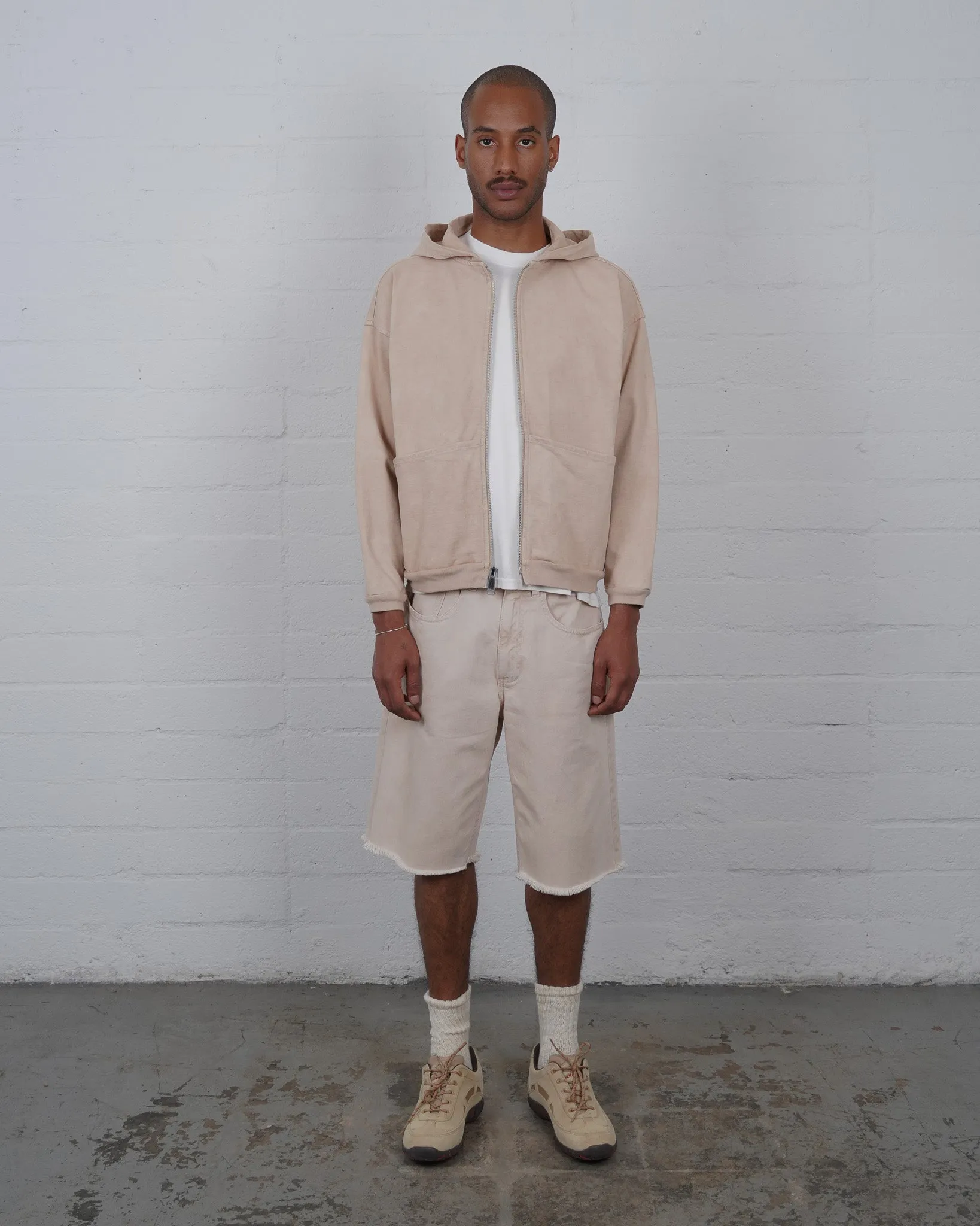Split Pocket Hoodie - Clay