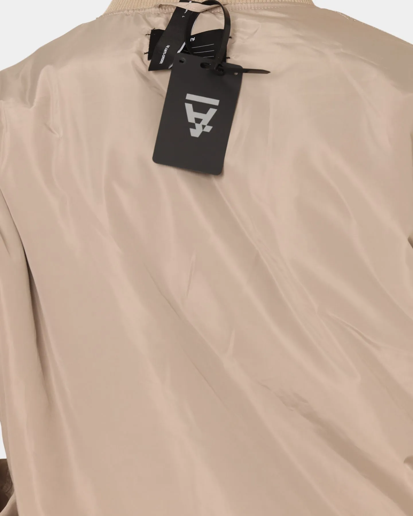 The Anti Order Glasnost Bomber Jacket Black/Bone