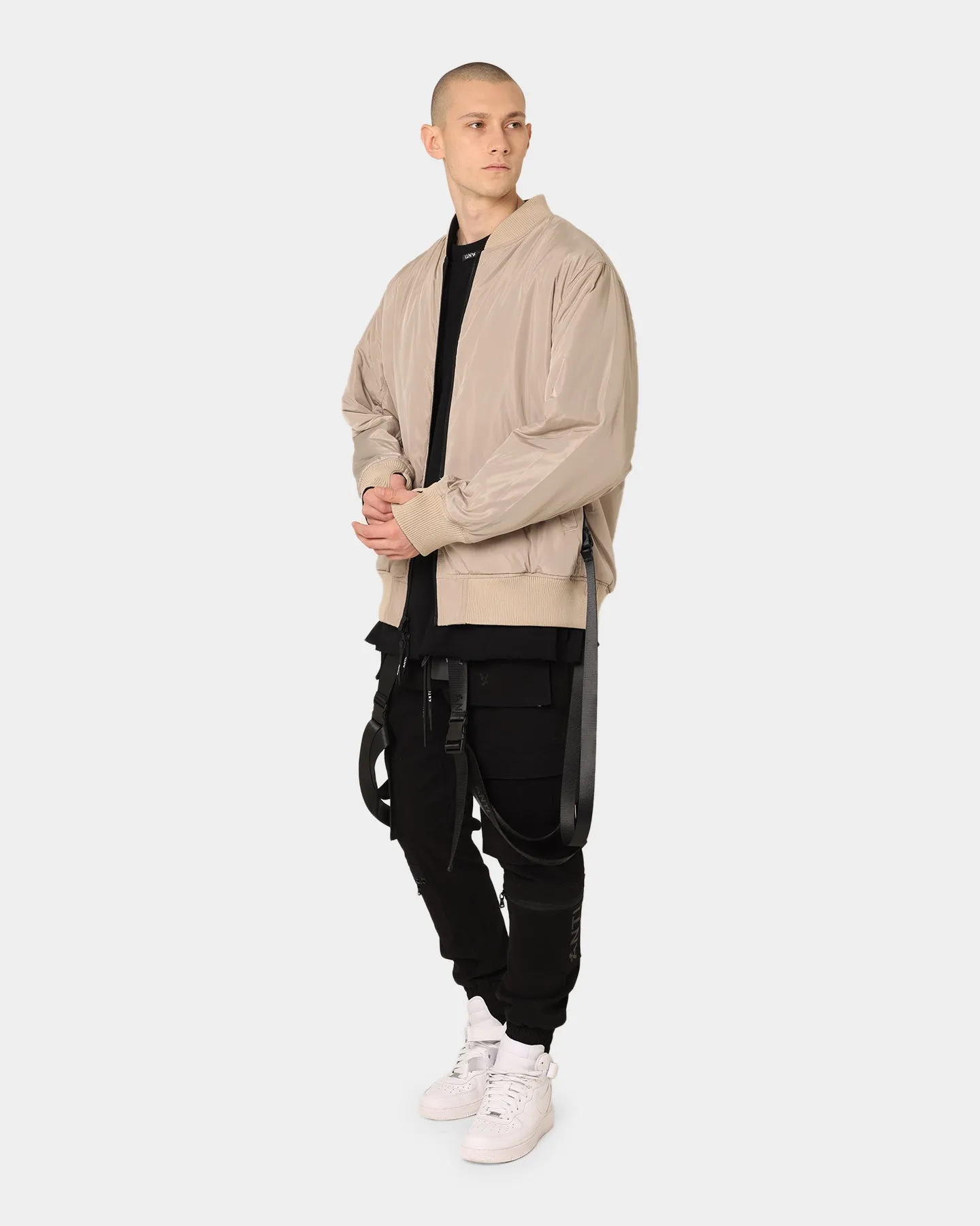 The Anti Order Glasnost Bomber Jacket Black/Bone