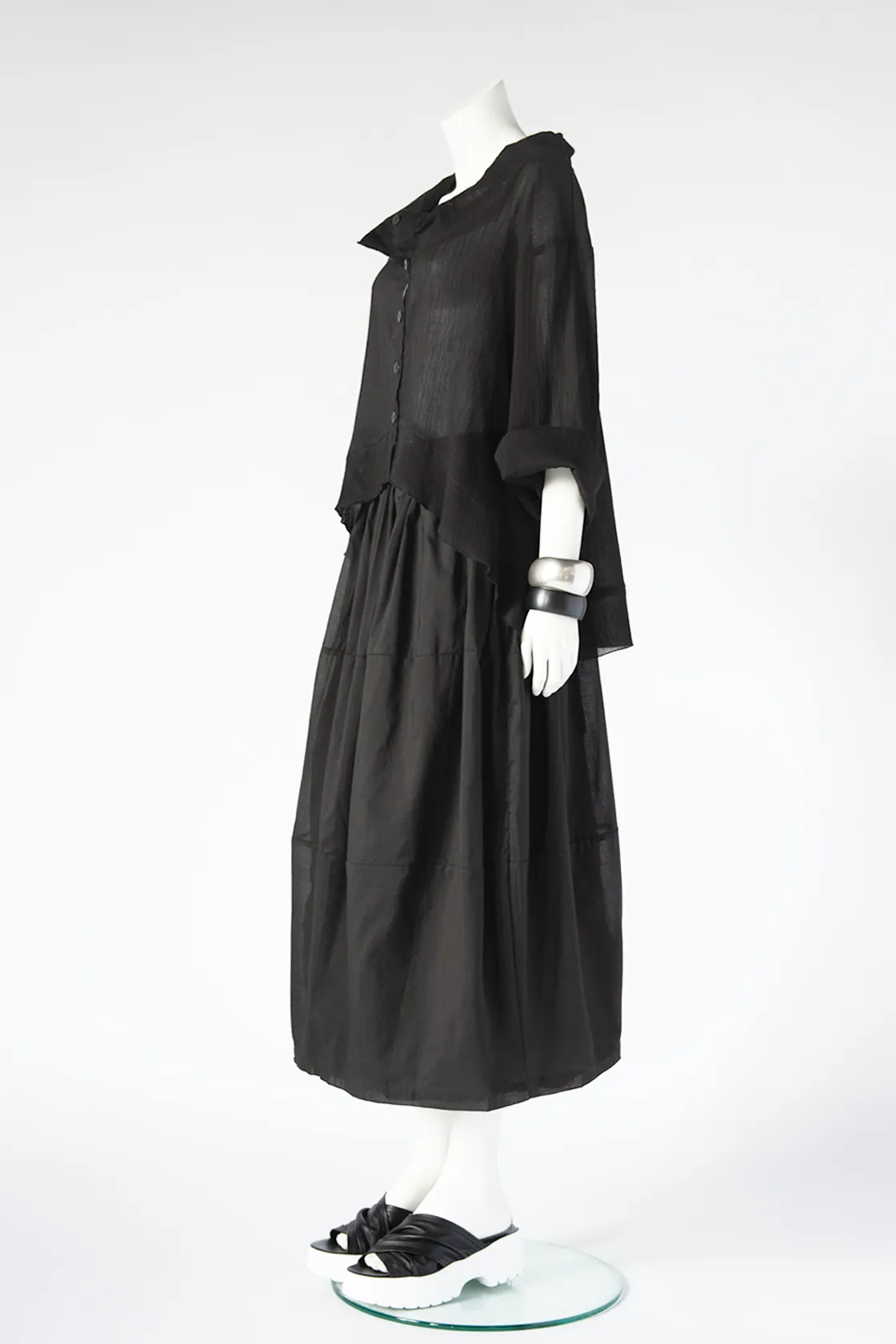 Venire Skirt in Black Rafina